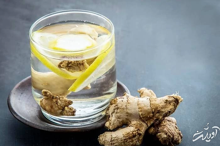 دتاکس واتر نمک صورتی و زنجبیل نمک صورتی و زنجبیل